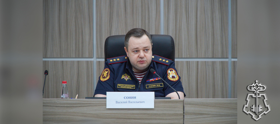 ЗАМЕСТИТЕЛЬ ДИРЕКТОРА РОСГВАРДИИ ГЕНЕРАЛ-ПОЛКОВНИК ПОЛИЦИИ ВАСИЛИЙ СОНИН ОПРЕДЕЛИЛ ПРИОРИТЕТЫ РАЗВИТИЯ ВНЕВЕДОМСТВЕННОЙ ОХРАНЫ НА ВСЕРОССИЙСКОМ СОВЕЩАНИИ В ТУЛЕ