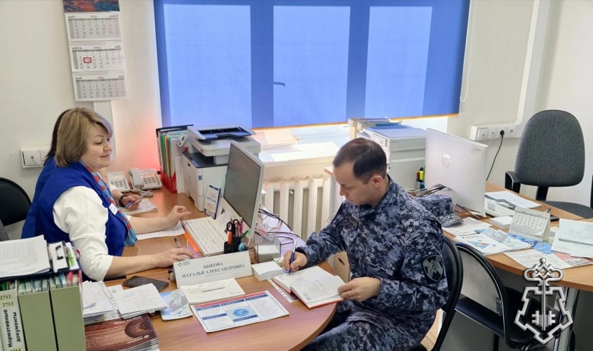 РОСГВАРДЕЙЦЫ ПРОВЕЛИ РАБОЧУЮ ВСТРЕЧУ СО СПЕЦИАЛИСТАМИ ЦЕНТРА ЗАНЯТОСТИ