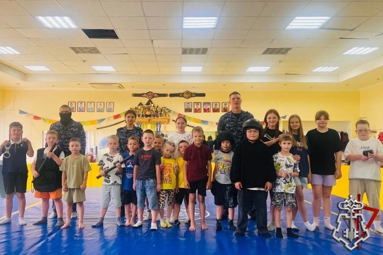 УРОК МУЖЕСТВА ОТ РОСГВАРДИИ ПРОШЕЛ В ЛЫСЬВЕ
